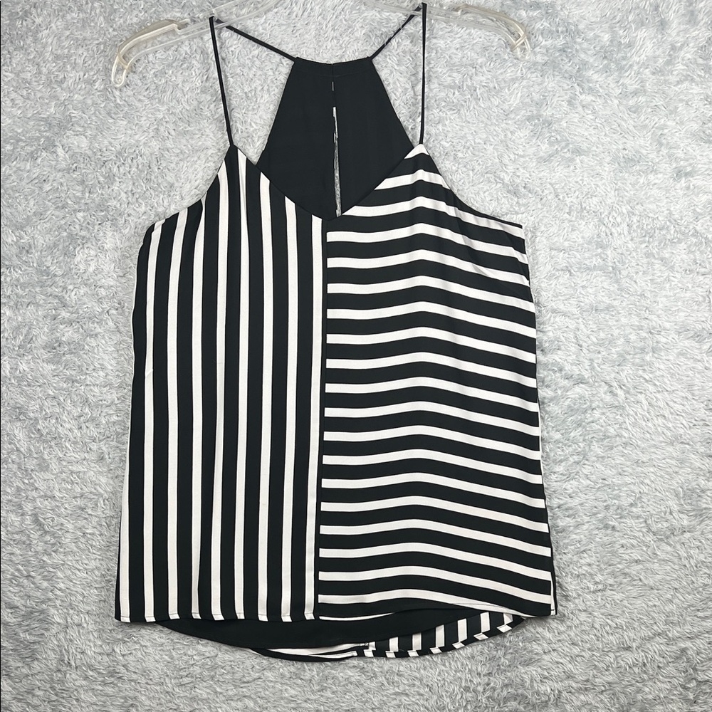 Source Unknown Monochrome Striped Camisole